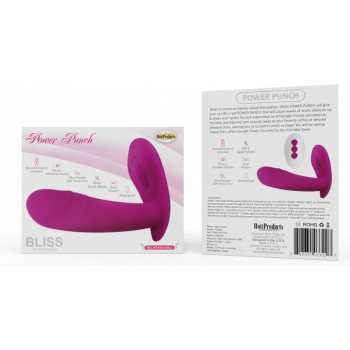 Bliss Power Punch Thrusting Vibe - Image 3