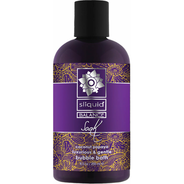 Sliquid Balance Soak Coconut Papaya 8.5oz - Image 1