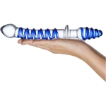 Mr. Swirly Double Ended Glas Dildo And Butt Plug - Image 3