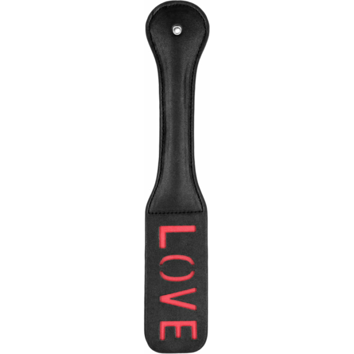 Ouch! Paddle - LOVE - Black - Image 1