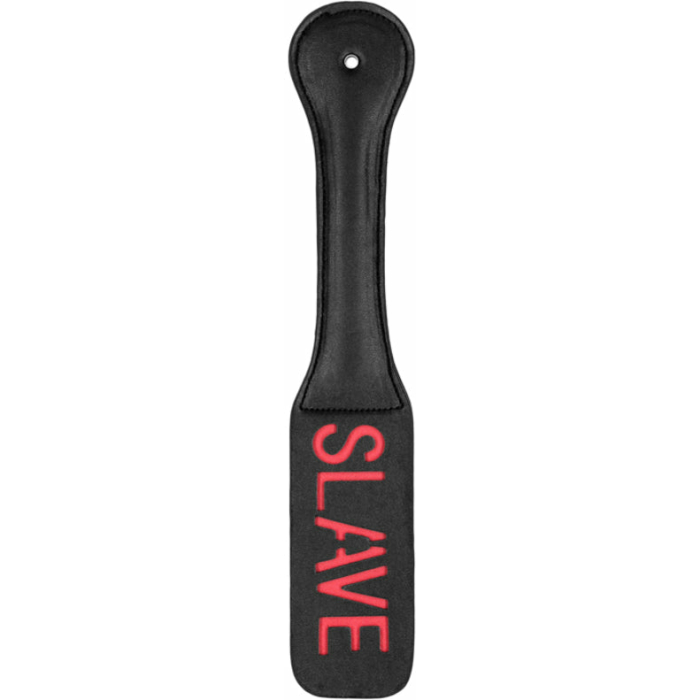 Ouch! Paddle - SLAVE - Black - Image 1
