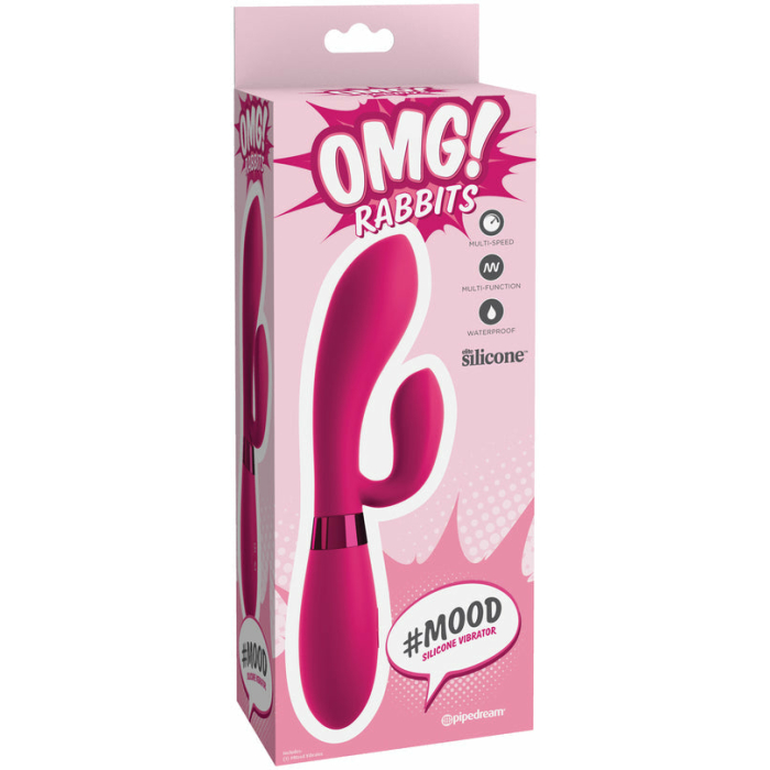 OMG! Rabbits Mood Silicone Vibrator - Image 3