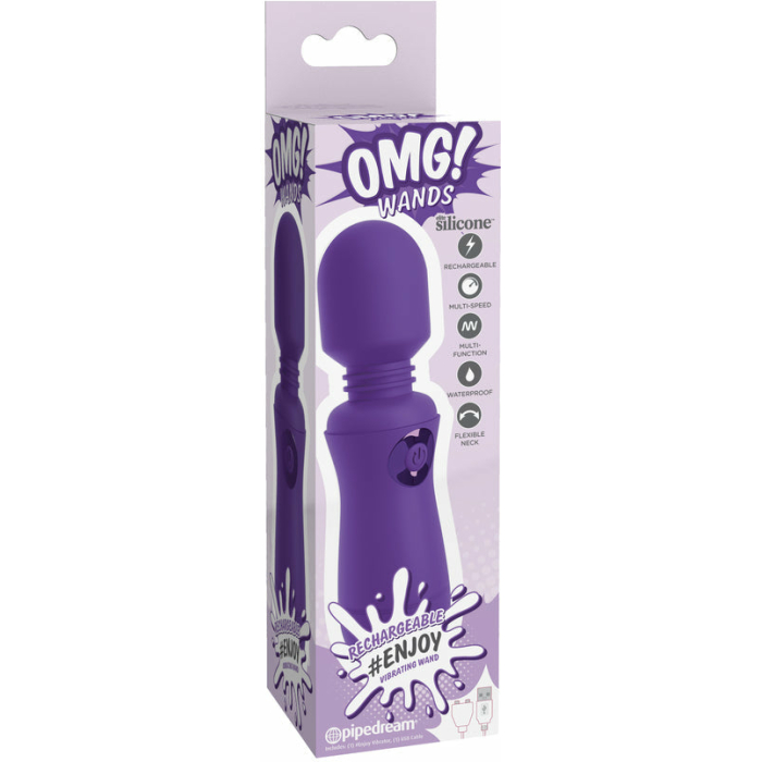 Omg! Wands Enjoy Rechargeable Vibrating Wand - Image 3