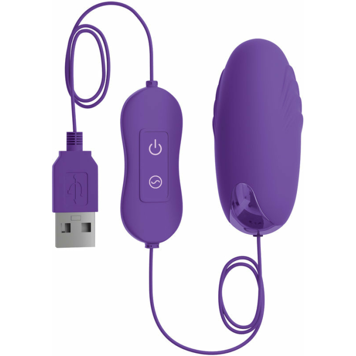 Omg! Bullets Happy Vibrating Bullet, Purple - Image 1