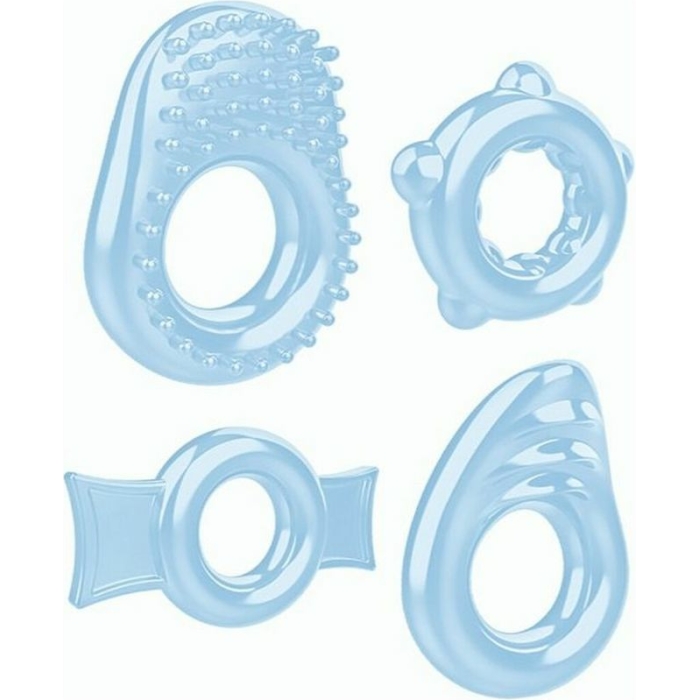 ZT Ring A Ding Ding Cock Ring Set Of 4 - Image 1