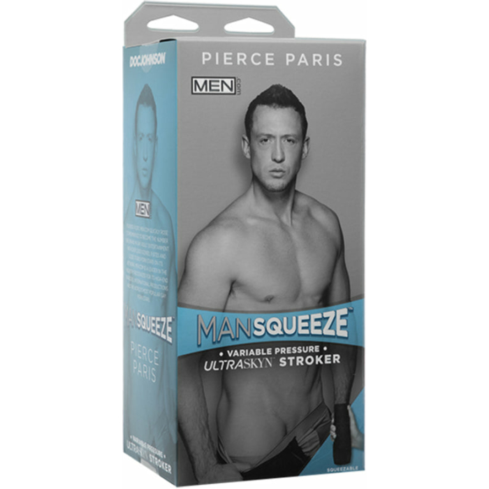 Man Squeeze Pierce Paris Ultraskyn Stroker Ass Vanilla - Image 1