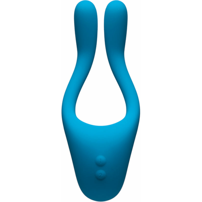 Tryst V2 Bendable Multi Erogenous Zone Massager Remote Teal - Image 1