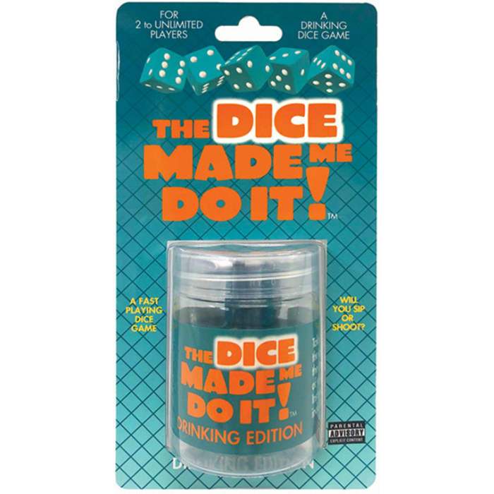 The Dice Made Me Do It Drinking Edition Game - Image 2