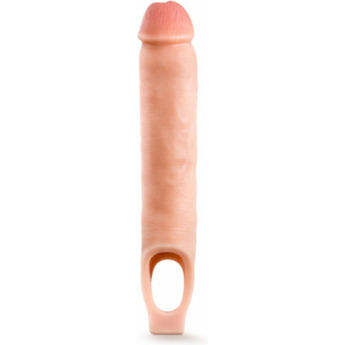 Performance Plus - 11.5 Inch Silicone Cock Sheath Penis Extender - Vanilla - Image 1
