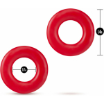 Stay Hard - Donut Rings - Red - Image 2