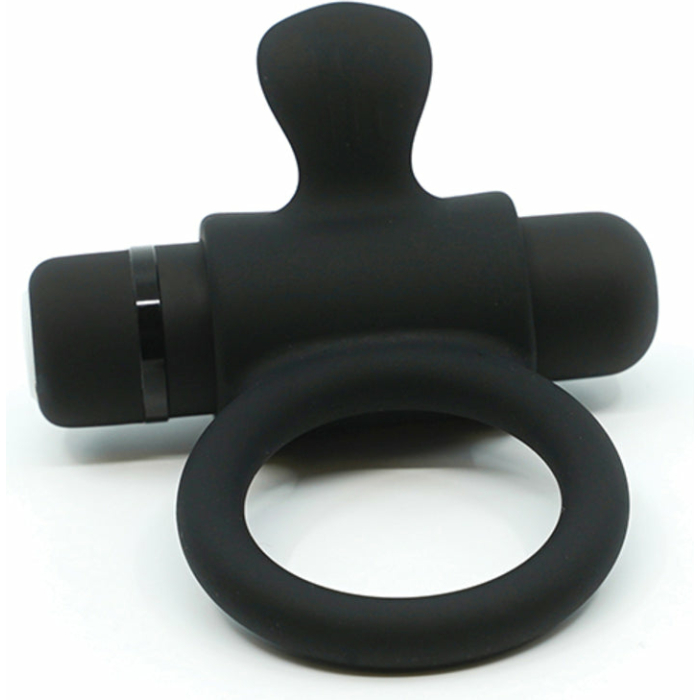 Sensuelle Bullet Cock Ring With Tongue - Image 1