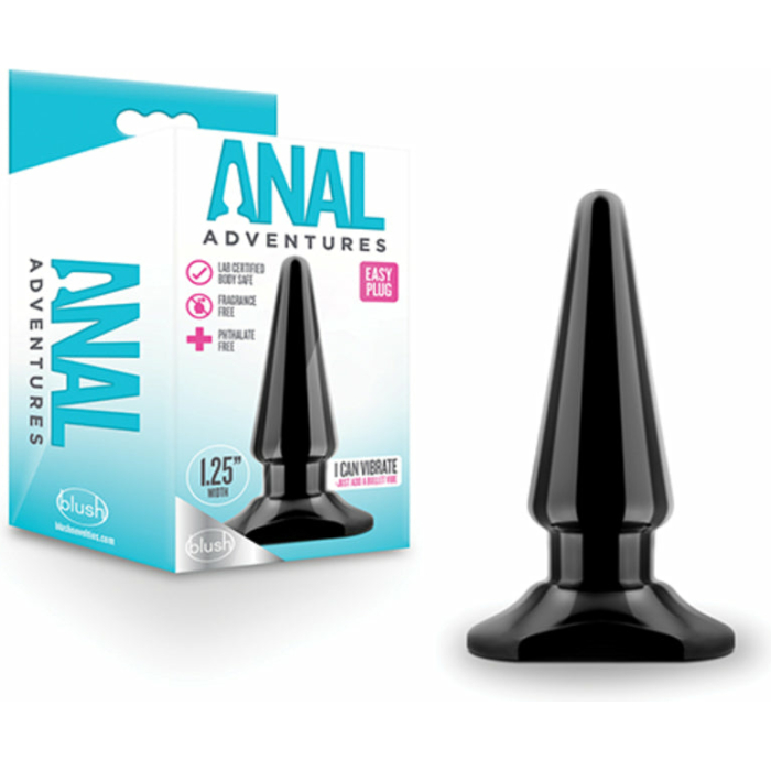 Anal Adventures Easy Plug Black - Image 3