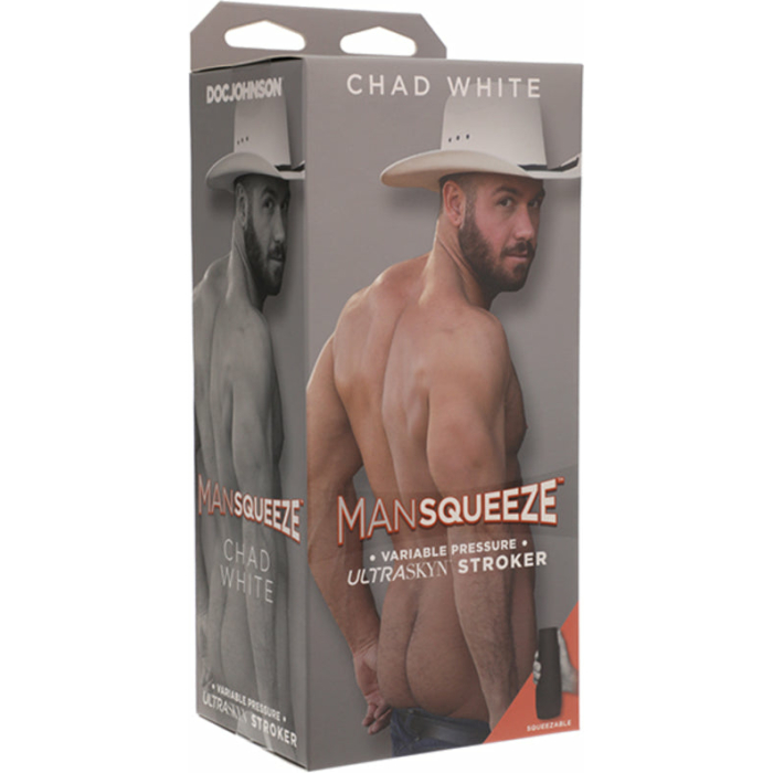 Man Squeeze - Chad White - Ultraskyn Stroker - Ass Vanilla - Image 3