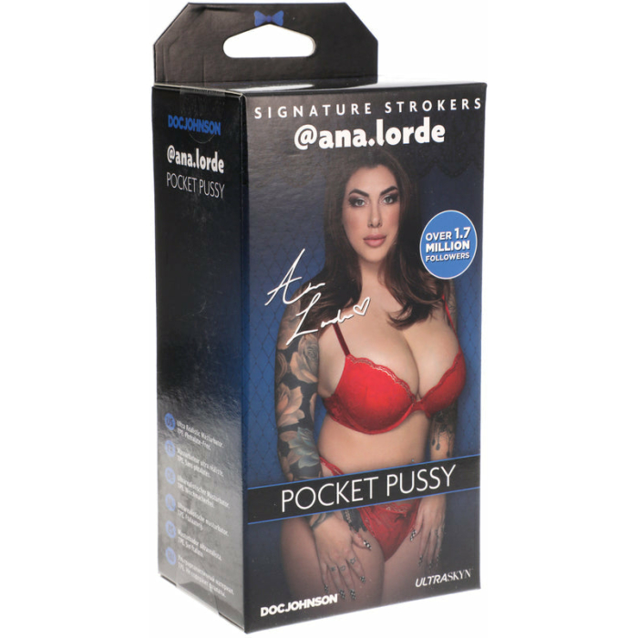Signature Strokers - Girls Of Social Media - @ana.lorde - Ultraskyn Pocket Pussy Vanilla - Image 2