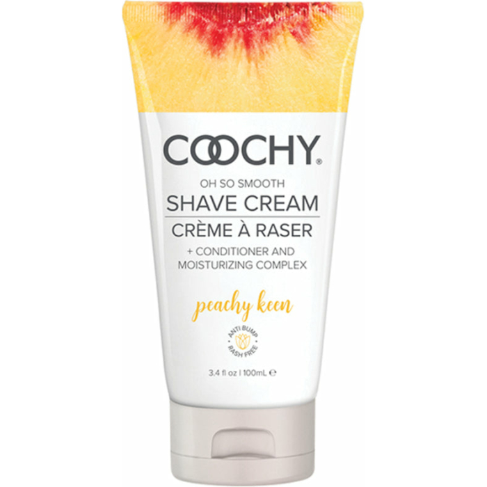 Coochy Shave Cream Peachy Keen 3.4 fl.oz - Image 1