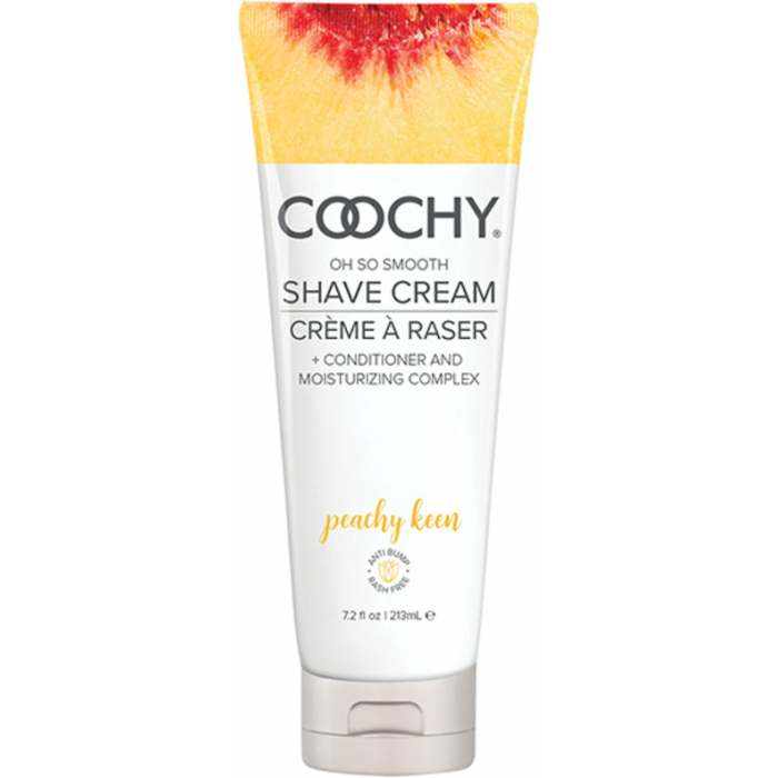 Coochy Shave Cream Peachy Keen 7.2 fl.oz - Image 1