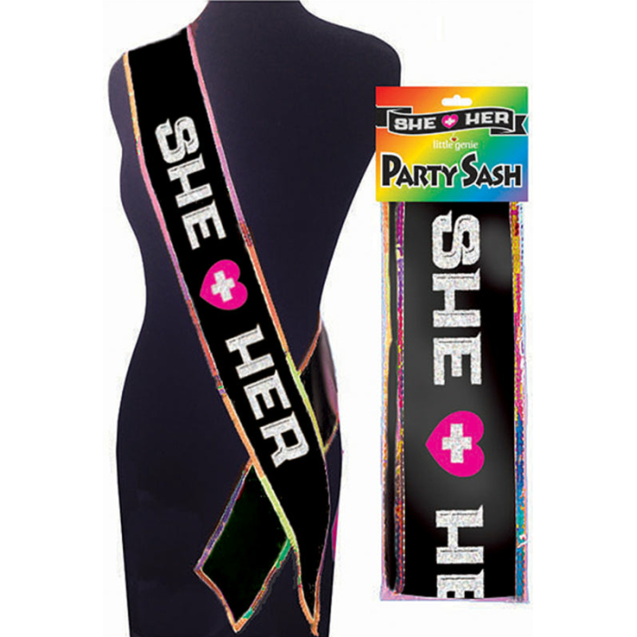She + Her Sash - Image 1