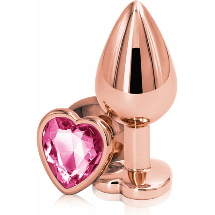 Rear Assets Rose Gold Heart Medium Pink - Image 1