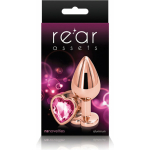 Rear Assets Rose Gold Heart Medium Pink - Image 2