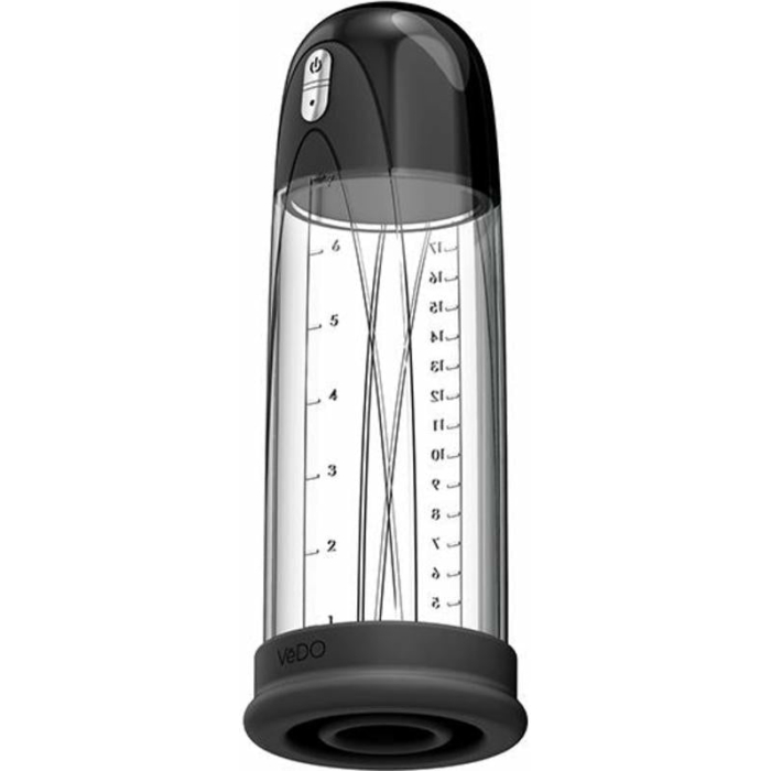 Pump Rechargeable Vacuum Penis Pump Black - Image 1