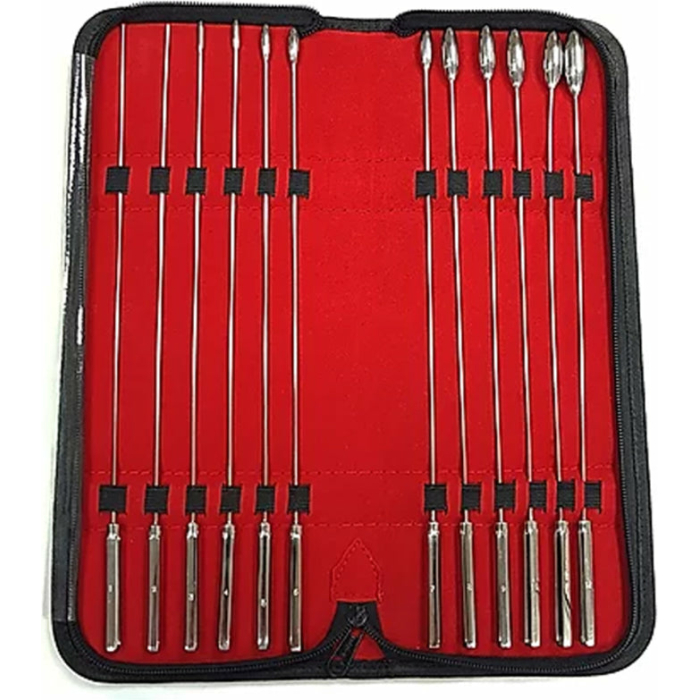 Stainless Steel 12-piece Rosebud Dilator Set - Image 1