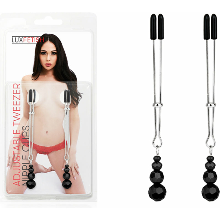 Lux Fetish Adjustable Tweezer Clips - Image 2