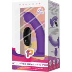 Pegasus 6" Wireless Remote Control Curved Realistic Peg With Harness Purple - Image 3