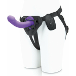 Pegasus 6" Wireless Remote Control Curved Realistic Peg With Harness Purple