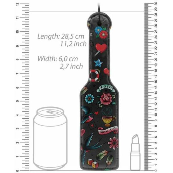 Ouch! Old School Tattoo Printed Paddle - Image 2