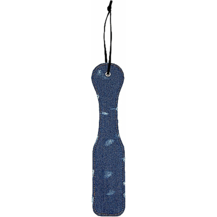 Ouch! Denim Paddle - Roughened Denim Style - Blue - Image 1