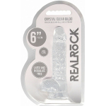 Realrock Realistic Dildo With Balls 6 inches - Image 3