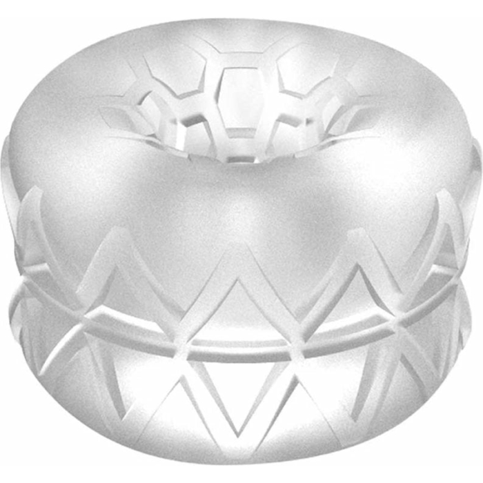 Sona N0. 92 - Reversible Textured Masturbator Clear - Image 1