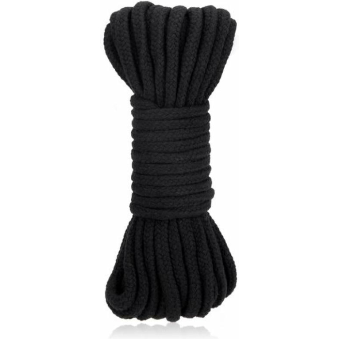 Lux Fetish Bondage Rope 33 Ft/10 M - Black - Image 1