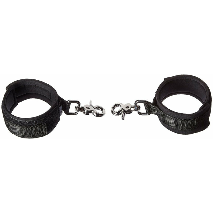 Kinklab Neoprene Black On Black Cuffs - Image 2