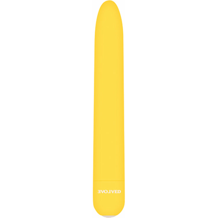 Evolved Sunny Sensations Rechargeable Silicone - Yellow - Image 1