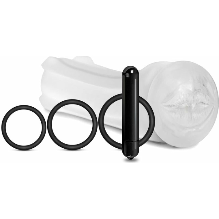 Happy Ending Mstr B8 Vibrating Oral Pack - Lip Service - Image 1