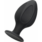 OuchDiamond Shape Butt Plug Set Black - Image 2