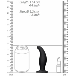 Ouch Curve Butt Plug Black - Image 3
