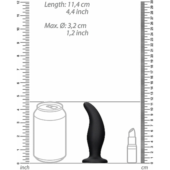 Ouch Curve Butt Plug Black - Image 3