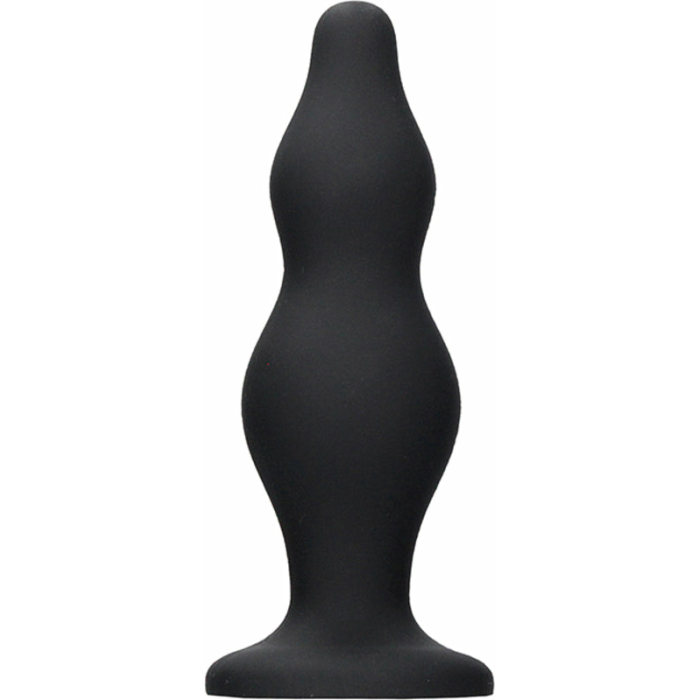 Ouch Bubble Butt Plug Black - Image 1