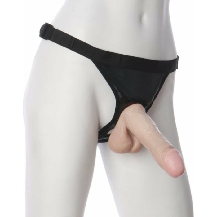 Vac-U-Lock 7" Realistic Dildo with Ultra Harness - Image 1