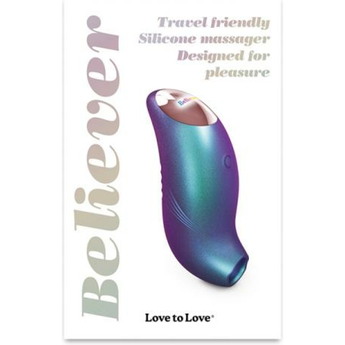 Love To Love Believer Iridescent Turquoise - Image 1