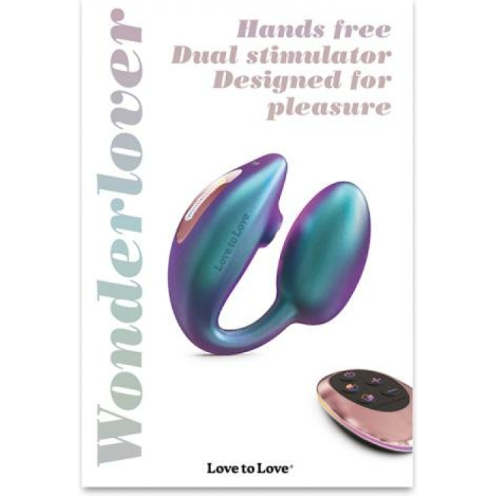 Love To Love Wonderlover W/remote Iridescent Turquoise - Image 1