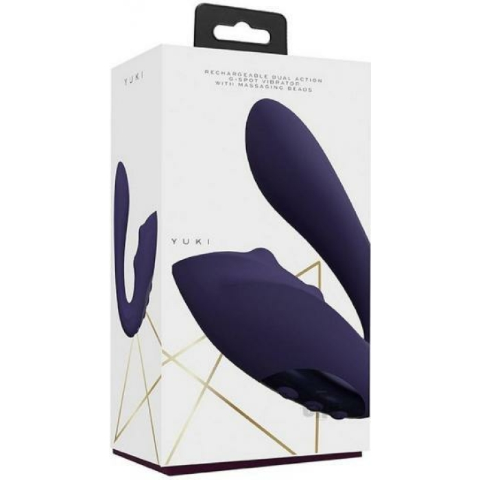 Vive Yuki Rechargeable Triple Motor G-spot Finger Motion Vibrator And Flickering Tongue Stimulator P - Image 1