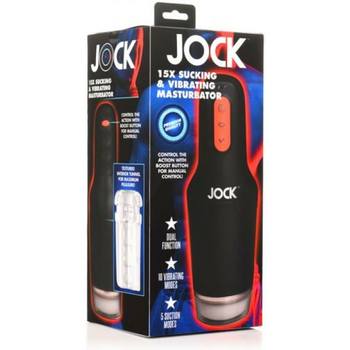 Jock 15x Sucking & Vibrating Masturbator - Image 1