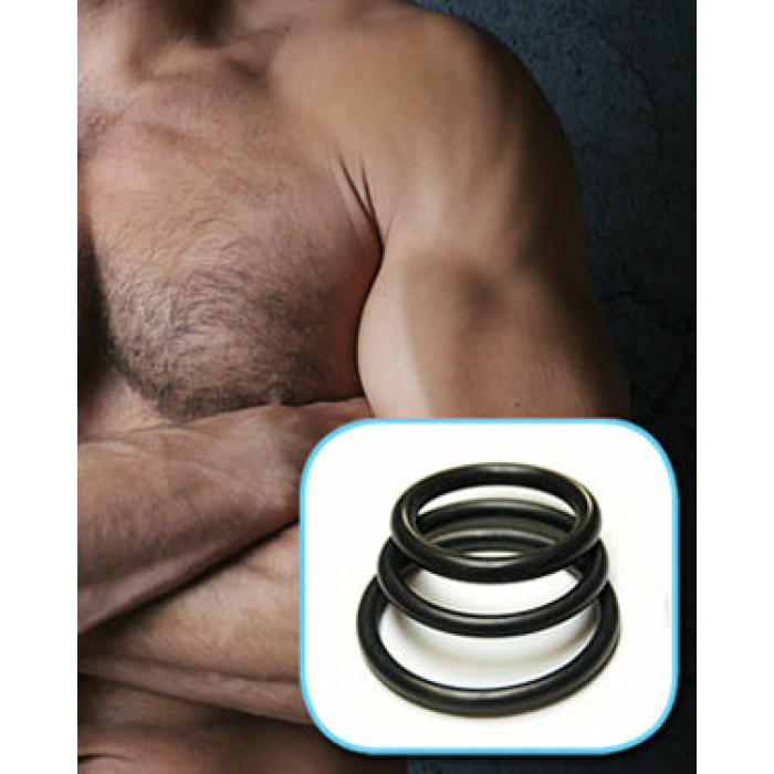 Rubber C Rings 3 Pack - Image 2