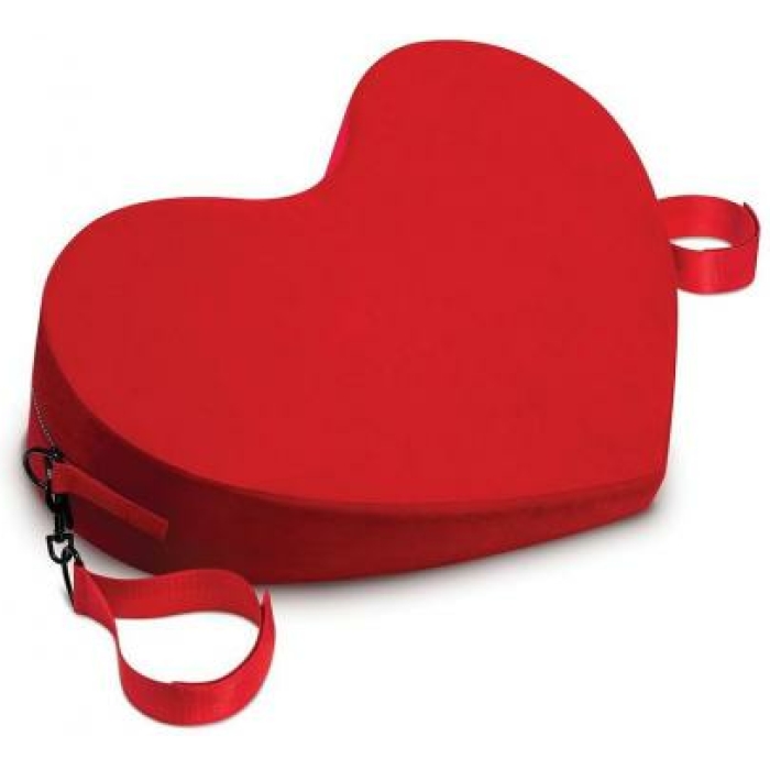 Whipsmart Heart Cushion Red - Image 1