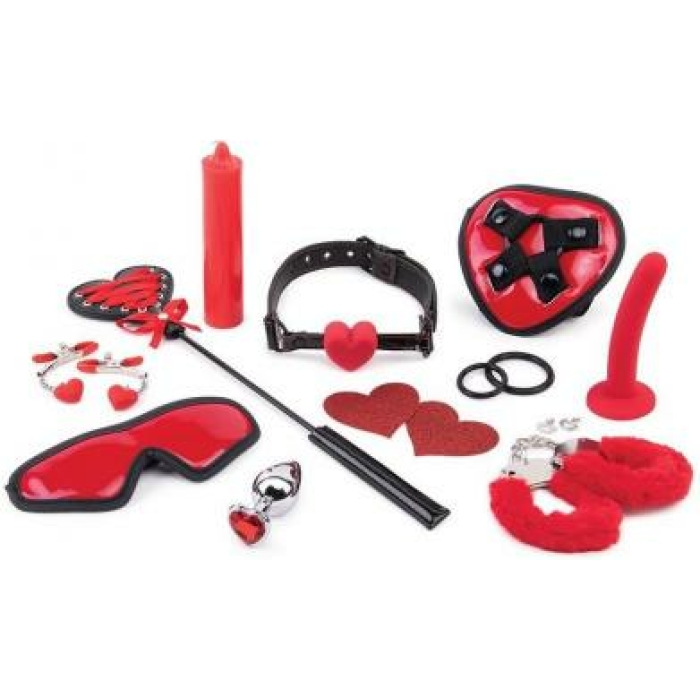 Whipsmart Heartbreaker Set 10pc Red/blk - Image 1