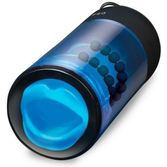 Zolo Blowpro Auto Stroking Blowjob Stimulator Blue - Image 1