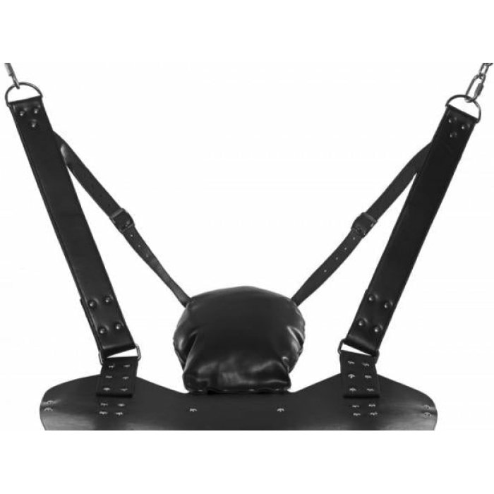 Strict Extreme Sling with Stirrups and Pillow Black - Image 3